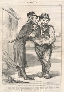 Ratapoil macht Propaganda: Wenn Sie Ihre Frau, Ihr Haus, Ihr Feld, Ihre Kuh und Ihr Kalb lieben, unterschreiben Sie, Sie haben keine Minute zu verlieren!