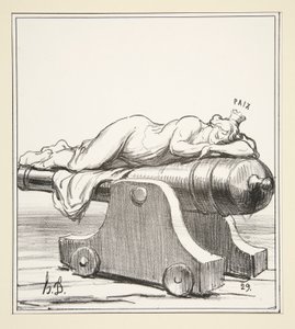 Renouvele de Turenne, aus Actualites von Honoré Daumier