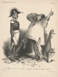 Sire! Lissabon ist eingenommen... von Honoré Daumier