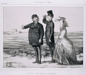 Künstlererinnerungen - In La Varenne-Saint-Maur von Honoré Daumier