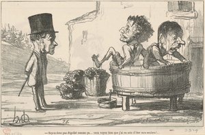 Seien Sie nicht so angewidert... von Honoré Daumier