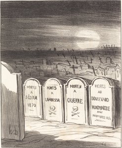 Napoleonplatz von Honoré Daumier