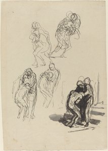 Der verlorene Sohn von Honoré Daumier