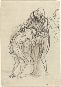 Der verlorene Sohn von Honoré Daumier