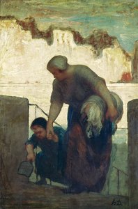 Die Wäscherin, ca. 1860-61