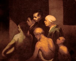 Die Bettler von Honoré Daumier