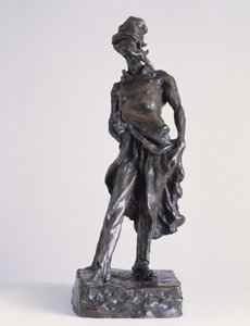 Der Ratapoil, ein politischer Karikaturist, der den Totengräber der Republik darstellt (Bronzeskulptur von Honore Daumier) von Honoré Daumier