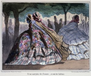 Das sind keine Frauen, das sind Ballons - von Daumier von Honoré Daumier