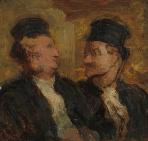 Zwei Anwälte, ca. 1860