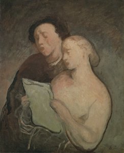 Zwei Sänger, ca. 1850-60