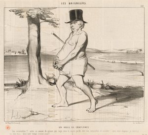 Ein Vertrauensmissbrauch von Honoré Daumier