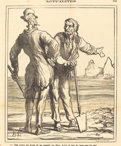 Sie müssen mich nicht an seine Titel erinnern... von Honoré Daumier