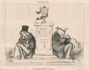 Ansicht aufgenommen auf dem Père Lachaise
