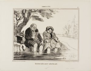 Eine interessante und erfrischende Lektüre, Platte 3 aus Croquis D