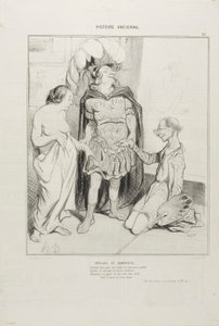 Apelles und Campaste (Aus Art and the Antique, ein poetischer Essay von M. Cavé), Platte 36(37)