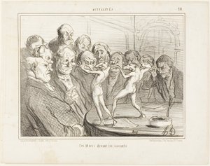 Die Azteken vor den Wissenschaftlern, Tafel 211 aus Actualités