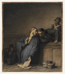 Ein Kriminalfall von Honoré Daumier