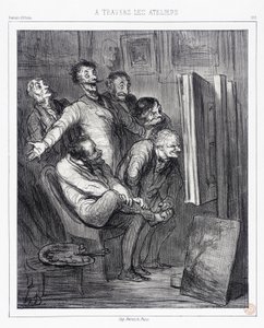 Durch die Ateliers von Honoré Daumier