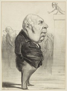 „Berryer“ von Honoré Daumier