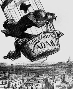 Karikatur von Gaspard-Felix Tournachon, alias Nadar (1820-1910) 1862