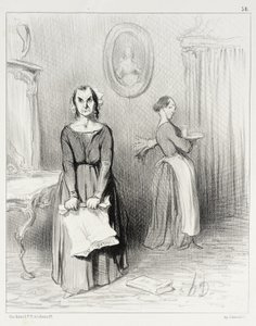 Diese Zeitung findet mein Werk erbärmlich... von Honoré Daumier