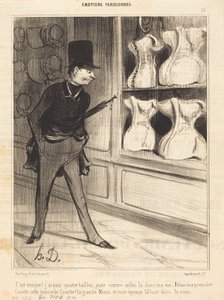 Es ist einzigartig! Ich habe vier Größen genommen... von Honoré Daumier