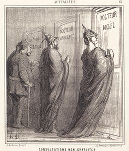 Nicht kostenlose Beratungen von Honoré Daumier