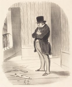 Ausgezogen!... von Honoré Daumier