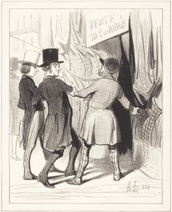 Entrez Messieurs... voici de magnifiques... von Honoré Daumier