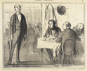 Ist das der Junge?... von Honoré Daumier