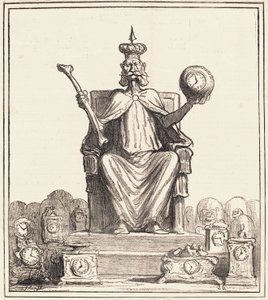 Honore Daumier, „Nachfolger von Karl dem Großen“