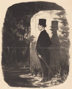Es ist nichts zu machen, ich muss diesen... Wald... durchqueren... von Honoré Daumier