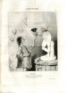 Illustration von Honore Daumier in Le Charivari