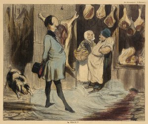 Reiseeindrücke eines großen Dichters von Honoré Daumier