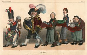 La Caricature (1830) politisch, Satirisch in Farben