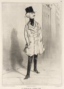 Der Ritter vom Goldenen Sporn von Honoré Daumier