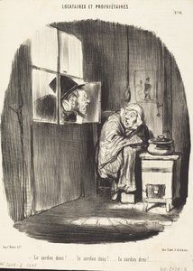 Also die Schnur!... von Honoré Daumier
