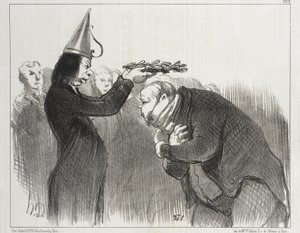 Die nächste Preisverleihung an der Académie Française von Honoré Daumier