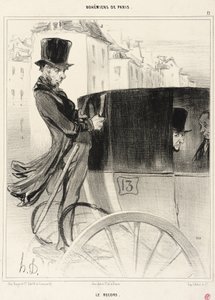 Der Gerichtsvollzieher von Honoré Daumier