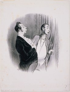 Die schönen Tage des Lebens - Ein neuer Adliger von Honoré Daumier
