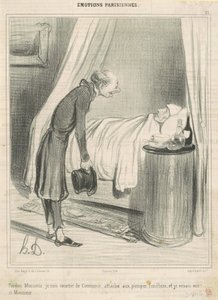Verzeihung...ich bin Handelsmakler... von Honoré Daumier