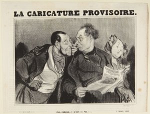 ...Nicht gerade großartig? Finden Sie nicht!, aus der Serie Types Parisiens aus La Caricature Provisoire