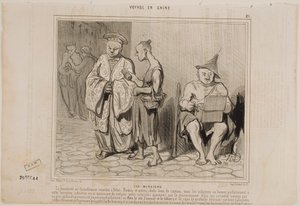 Die Bettler von Honoré Daumier