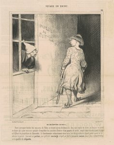 Ein chinesischer Käfer von Honoré Daumier