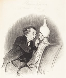 Ein glücklicher Fund von Honoré Daumier