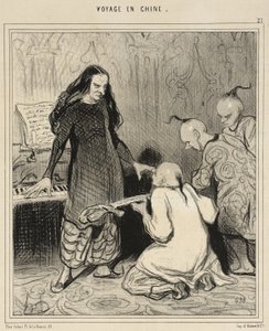 Eine künstlerische Belohnung von Honoré Daumier