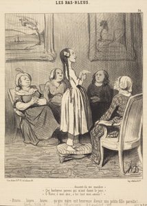 ... sollten sie mich auch verfluchen. Diese barbarischen Eltern ... von Honoré Daumier