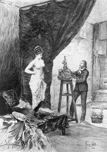 Illustration von Georges Cain (1856-1919) für 