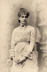 Porträt von Edith Sara Watson 1880 (Foto)