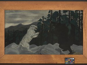 Der Blaue Tiger von Horace Pippin